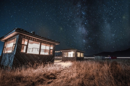 夜色-你好2020-风光-风光照-夜景 图片素材