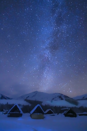 阿勒泰-雪景-北疆-天空-风景 图片素材