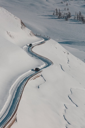 你好2020-北疆-阿勒泰-雪景-禾木 图片素材