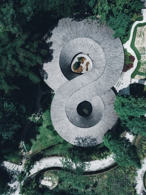 风光-成都-道明竹艺术村-风景-房屋 图片素材