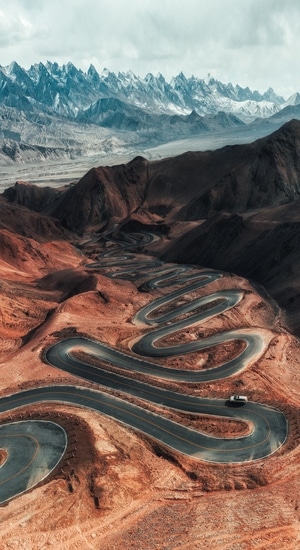 你好2020-南疆-喀什-帕米尔高原-公路 图片素材