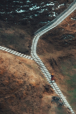 风光-甘孜-川西-小道-道路 图片素材