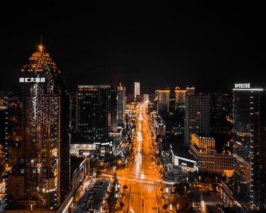 建筑-城市-航拍-城市风光-城市 图片素材