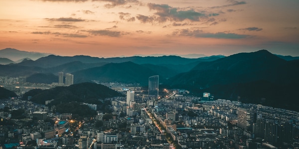 建筑-城市-航拍-城市风光-城市 图片素材