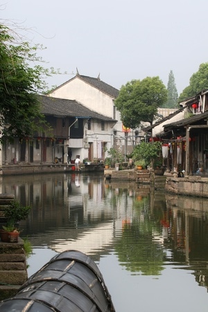 中国黄酒出绍兴-绍兴黄酒源东浦-古镇-房屋-东浦古镇 图片素材