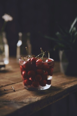 果实-熟了的樱桃-食物-果实-果子 图片素材