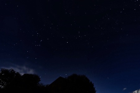 星空-猎户座-旅行-生活-城市 图片素材