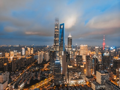 旅行-上海-魔都-夜景-色彩 图片素材