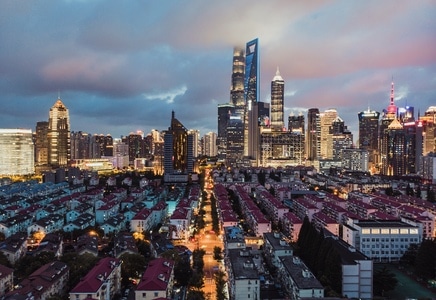 旅行-上海-魔都-夜景-色彩 图片素材