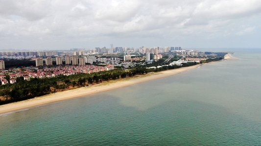 海口市-旅拍-风光-光影-航拍 图片素材