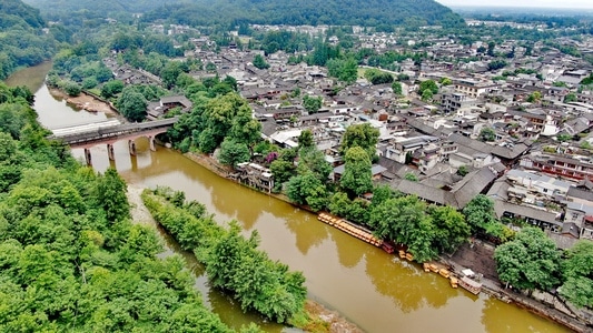 成都市-风光-光影-旅拍-航拍 图片素材