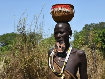 人文-非洲-埃塞俄比亚-旅行-男性 图片素材