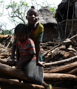人像-非洲儿童-埃塞俄比亚-旅拍-非洲人 图片素材
