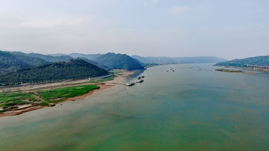 光影-风光-航拍-丰都-风光 图片素材