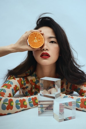 人像-膠片-時尚-女人-女性 图片素材