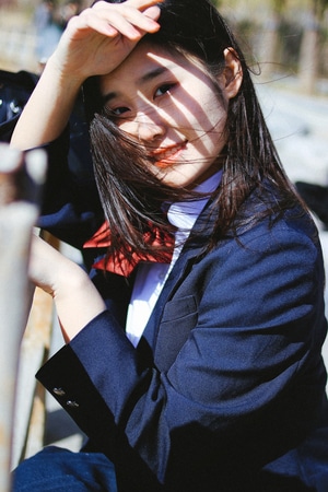 人像-少女-制服-2020-少女 图片素材