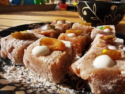 宅家美食-华为-你好2020-宅家-雪梨膏 图片素材