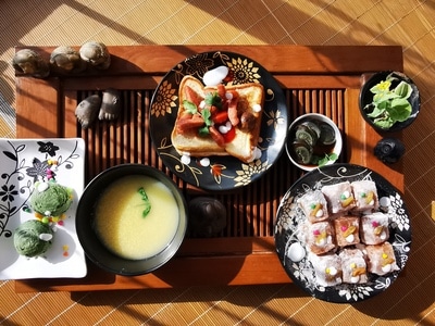 宅家美食-华为-你好2020-宅家-雪梨膏 图片素材