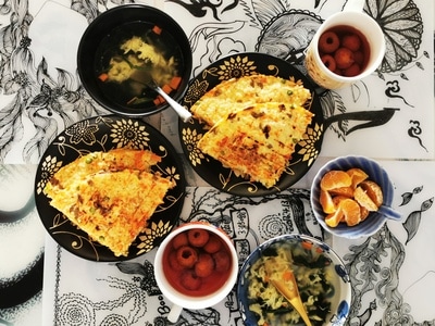 宅家美食-我要上封面-春天来了-美丽人生-宅家 图片素材