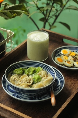 春天的美味-美好生活-宅家美食-早餐-健康 图片素材