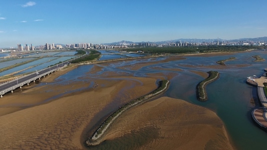 生活-自然-辛安河-河滩-风景 图片素材