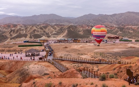 7日打卡挑战-自然-旅行-张掖-风景 图片素材