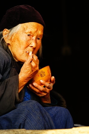老人-女人-女性-老妪-老人 图片素材