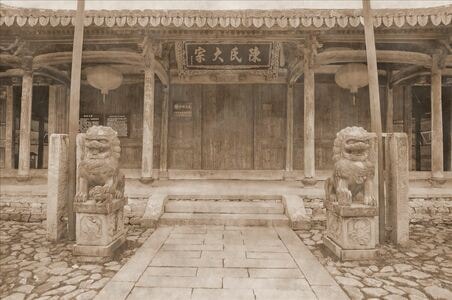 宋代-古村落-房屋-古建筑-温州 图片素材
