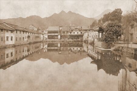 宋代-古村落-苍坡古村-古村落-宋代古村落 图片素材
