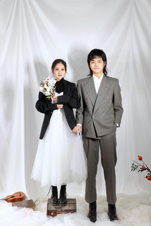 婚纱-情侣-女人-女性-美女 图片素材