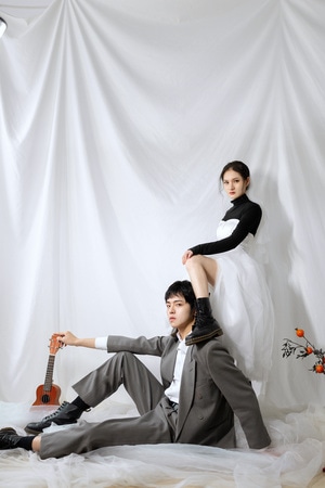 婚纱-情侣-女人-女性-美女 图片素材