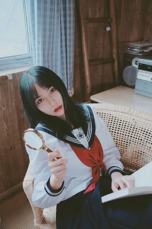 日系人像-人像-小清新-日系-美女 图片素材