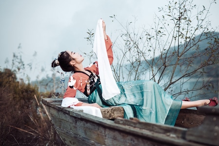 情绪-人像-写真-复古-古风 图片素材