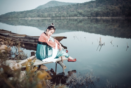 情绪-人像-写真-复古-古风 图片素材