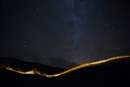 自然-风光-星空-西藏-羊卓雍错 图片素材