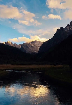 风景-旅拍-风光-雪山-旅行 图片素材