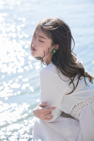 美女-大理-海边-治愈-佳能 图片素材