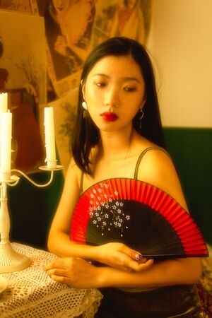 复古-美女-云南-人像-昆明 图片素材