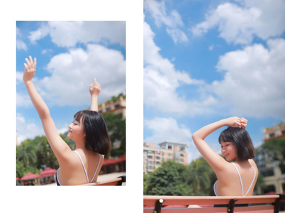 广州-少女-性感-夏天-美女 图片素材