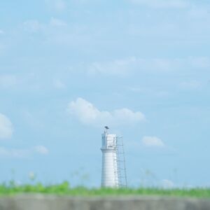 日系-治愈-塔-高塔-建筑 图片素材
