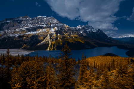 旅游-风光-雪山-落基山-加拿大 图片素材