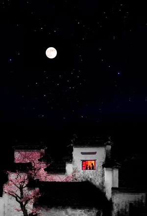 创意摄影-摄影总结-2019摄影回顾-夜景-月亮 图片素材