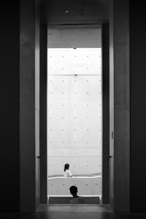 建筑-人物-建筑-谢子龙影像艺术馆-艺术馆 图片素材