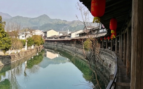 温州市-原创-风光-建筑-河 图片素材