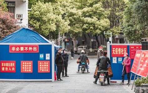光影高新青春赋能-对称美-街道-道路-帐篷 图片素材