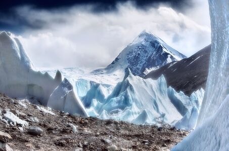 风光-旅行-雪山-雪山-山峰 图片素材