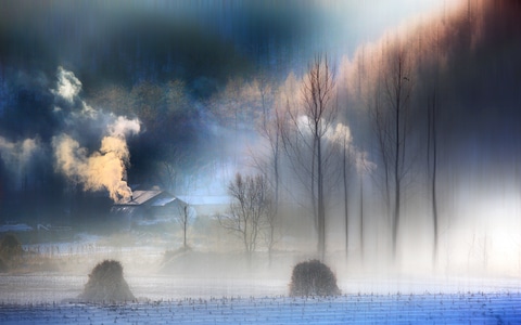 风光-旅行-色彩-乡村-迷雾 图片素材