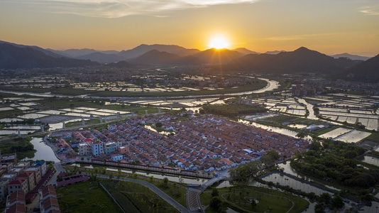 漳州市-埭美-古民居-村庄-乡村 图片素材