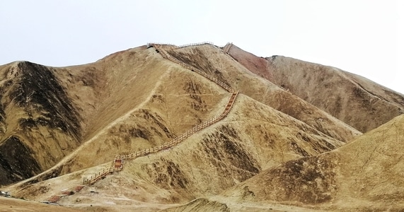 风光-丹霞-山-风景-色彩 图片素材