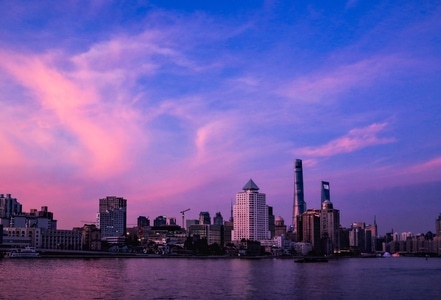 城市-天际线-我要上封面-天空-你好2020 图片素材